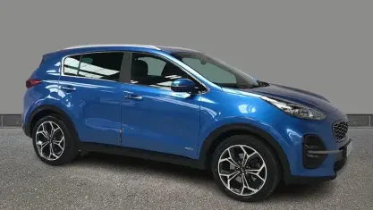 Used Kia Sportage GT-Line 136 HP (100 kW) 2021 Blue SUV