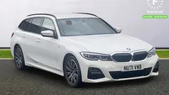 White Used 2021 BMW 320 M Sport Estate | £20,999 (Fair price)