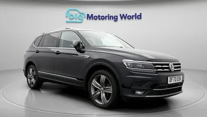 Black Used 2021 VW Tiguan Allspace SEL SUV | £21,800 (Fair price)