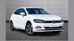 Pure white Used 2021 VW Polo Match Hatchback | £15,933 (Fair price)
