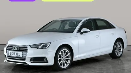 Used Audi A4 Sport 150 HP (110 kW) 2019 White Sedan