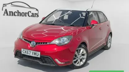Used MG MG3 106 HP (77 kW) 2017 Red Hatchback