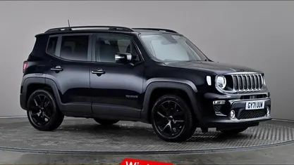 Black Used 2022 Jeep Renegade Night Eagle SUV | £15,097 (Fair price)