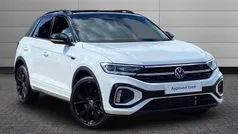 Pure white Used 2025 VW T-Roc R-line SUV | £28,850 (Fair price)