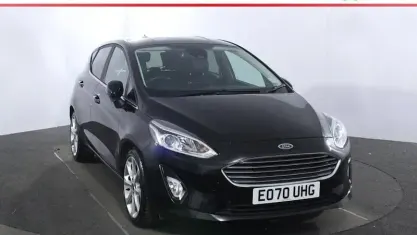 Used Ford Fiesta Titanium X 125 HP (91 kW) 2020 Black Hatchback