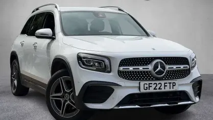 Used Mercedes GLB200 AMG line 163 HP (119 kW) 2022 White SUV