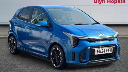 Used Kia Picanto GT-Line 63 HP (46 kW) 2024 Blue Hatchback
