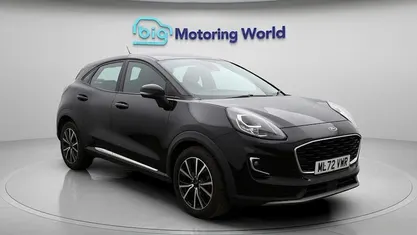 Black Used 2022 Ford Puma Titanium Hatchback | £13,881 (Good price)