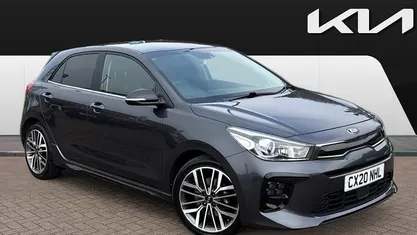 Used Kia Rio GT-Line 120 HP (88 kW) 2020 Grey Hatchback