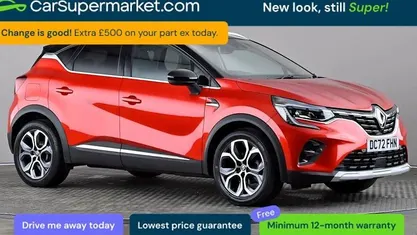 Used Renault Captur Techno 91 HP (66 kW) 2023 Red/black SUV