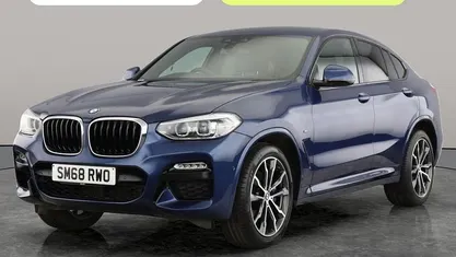 Used BMW X4 M Sport 265 HP (194 kW) 2019 Blue SUV