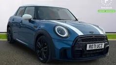 Blue Used 2021 Mini Cooper Comfort Hatchback | £17,799 (Fair price)