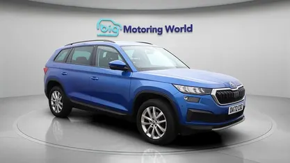 Used Skoda Kodiaq SE 150 HP (110 kW) 2021 Blue SUV
