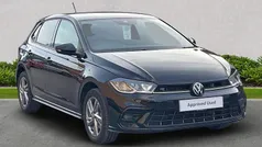 Black Used 2024 VW Polo R-line Hatchback | £21,318 (Fair price)