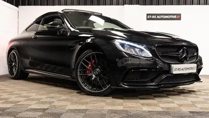 Used Mercedes C63 AMG Premium 476 HP (350 kW) 2018 Black Coupe