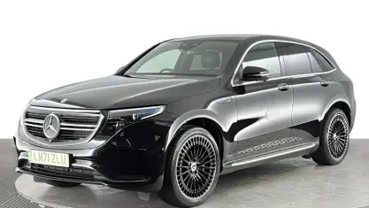 Used Mercedes EQC400 AMG line 300 kW (408 HP) 2022 Black SUV