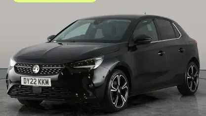 Used Vauxhall Corsa Edition 102 HP (75 kW) 2022 Black Hatchback