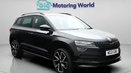 Used Skoda Karoq SportLine 150 HP (110 kW) 2021 Black SUV