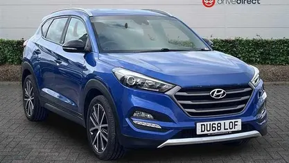 Used Hyundai Tucson GO! 177 HP (130 kW) 2018 Blue SUV