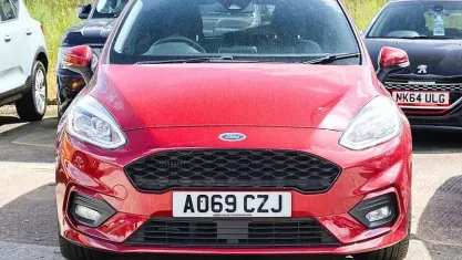 Used Ford Fiesta ST-Line 101 HP (74 kW) 2019 Red Hatchback