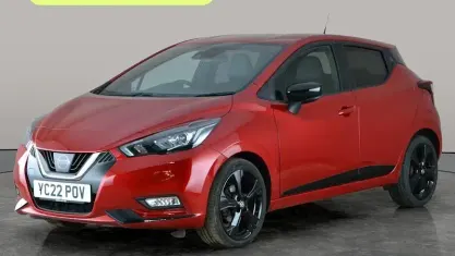 Używany Nissan Micra S 92 KM (67 kW) 2022 Czerwony Hatchback
