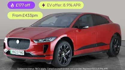 Red Used 2022 Jaguar I-Pace SUV | £25,400 (Fair price)