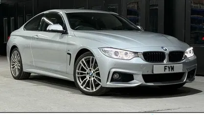 Silver Used 2014 BMW 420 M Sport Coupe | £10,795 (Fair price)