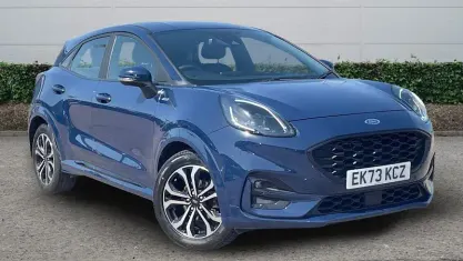 Used Ford Puma ST-Line 125 HP (91 kW) 2023 Blue SUV