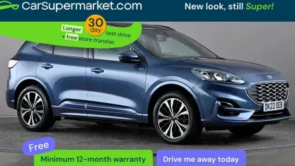 Second-hand Ford Kuga ST-Line X 225 CP (165 kW) 2022 Albastru SUV