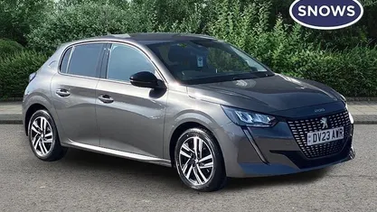 Begagnad Peugeot 208 Allure+ 102 HK (75 kW) 2023 Grå Halvkombi