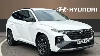 Używany Hyundai Tucson N Line 265 KM (194 kW) 2024 Biały SUV