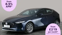 Blue Used 2021 Mazda 3 Hatchback | £14,478 (Fair price)