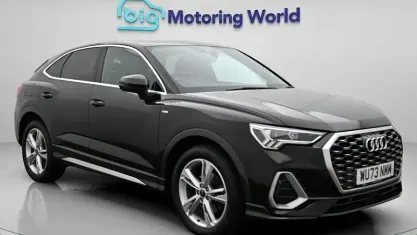 Used Audi Q3 Sportback S-Line 150 HP (110 kW) 2023 Black SUV