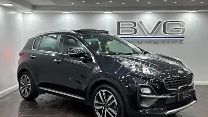 Used Kia Sportage 136 HP (100 kW) 2021 Black SUV