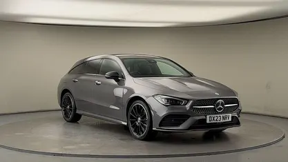 Used Mercedes CLA250e Shooting Brake AMG line 218 HP (160 kW) 2022 Mountain grey Estate