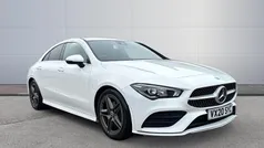 White Used 2020 Mercedes CLA180 AMG line Sedan | £20,300 (Good price)