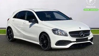 Begagnad Mercedes A160 Active 102 HK (75 kW) 2018 Vit Halvkombi