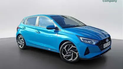 Used Hyundai i20 Premium 101 HP (74 kW) 2022 Blue Hatchback