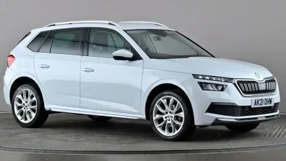 Käytetty Skoda Kamiq SE L 150 HP (110 kW) 2021 Valkoinen Katumaasturi