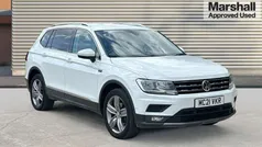 White Used 2021 VW Tiguan Allspace Match SUV | £20,033 (Good price)