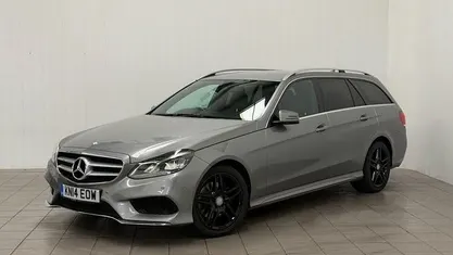 Used Mercedes E220 AMG 170 HP (125 kW) 2014 Silver Estate