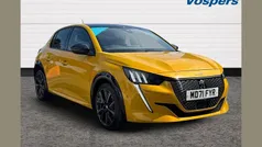 Yellow Used 2022 Peugeot 208 Premium Hatchback | £15,649 (Good price)
