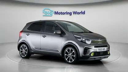 Used Kia Picanto X-Line 84 HP (61 kW) 2019 Silver Hatchback