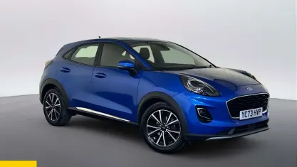 Used Ford Puma Titanium 125 HP (91 kW) 2023 Blue SUV