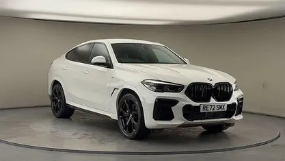 Used BMW X6 M Sport 340 HP (250 kW) 2022 Alpine white SUV
