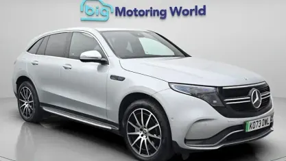 Used Mercedes EQC400 AMG line 300 kW (408 HP) 2023 Silver SUV