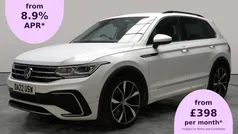 White Used 2022 VW Tiguan R-line SUV | £26,461 (Fair price)