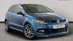 Blue Used 2018 VW Polo R-line Hatchback | £8,394 (Fair price)