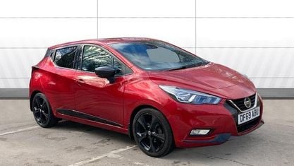 Używany Nissan Micra 101 KM (74 kW) 2019 Czerwony Hatchback