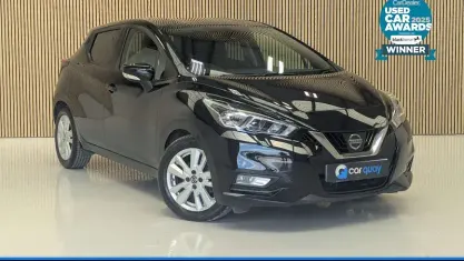 Used Nissan Micra Acenta 101 HP (74 kW) 2019 Black Hatchback